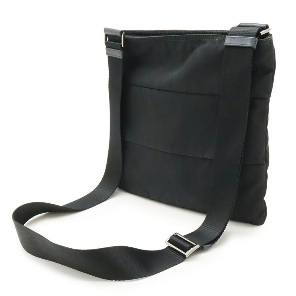 Prada BT0741 Nylon Leather Shoulder Bag - Picture 2 of 7